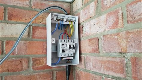 garage distribution box|garage fuse box installation.